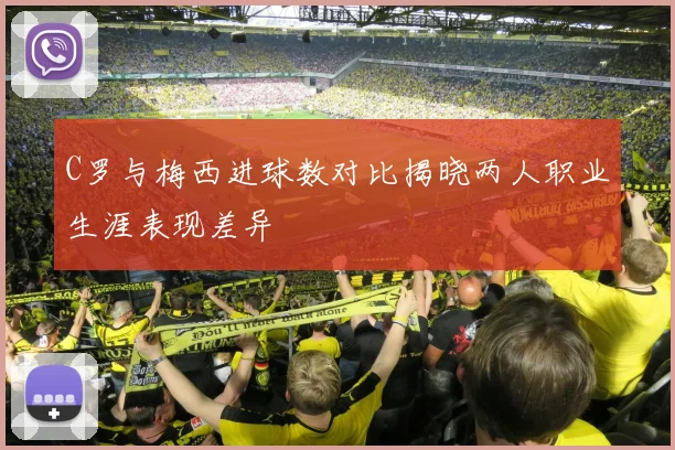 C罗与梅西进球数对比揭晓两人职业生涯表现差异